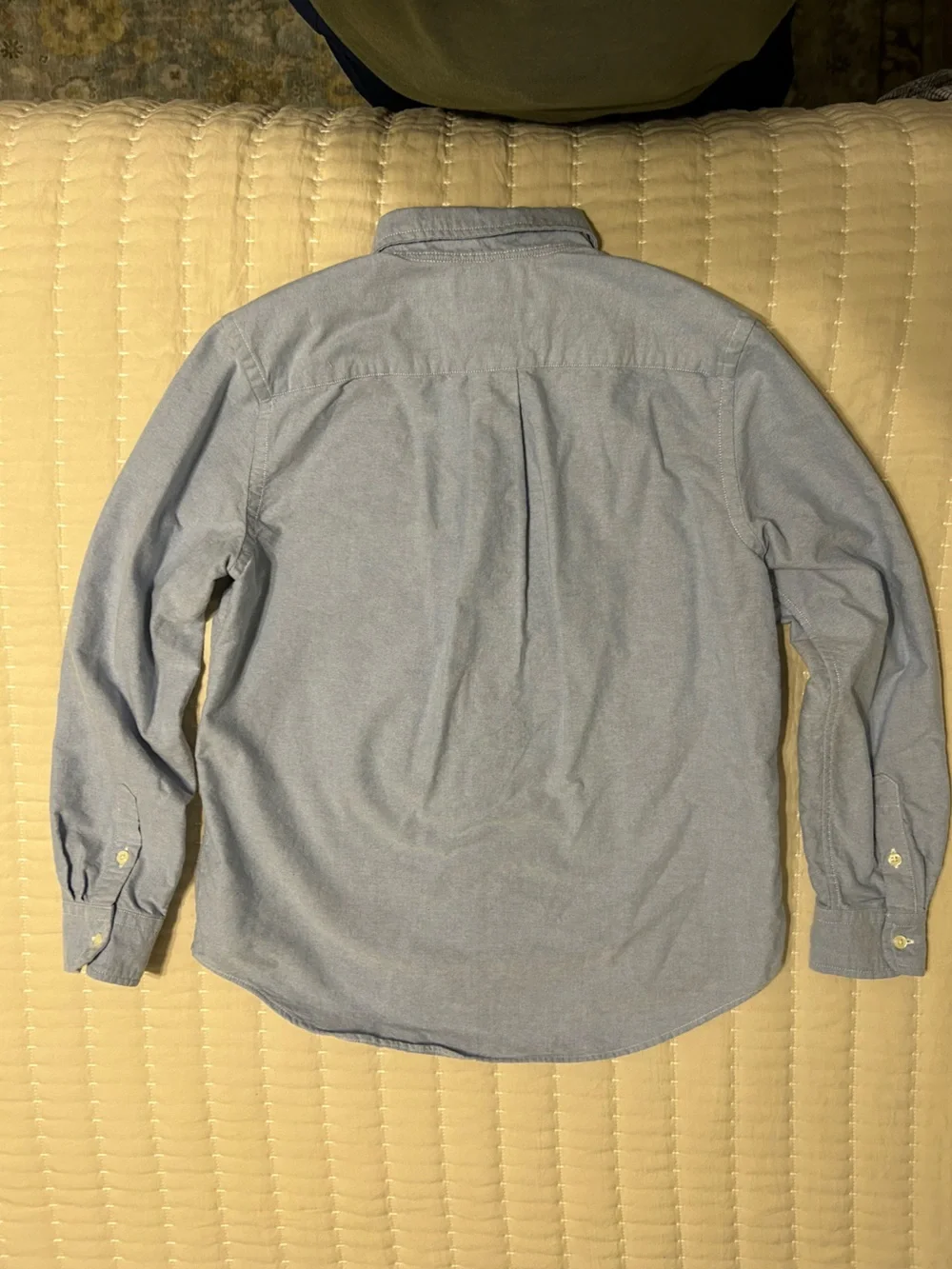 Polo by Ralph Lauren Light Blue Oxford Button-Down Shirt Jacket